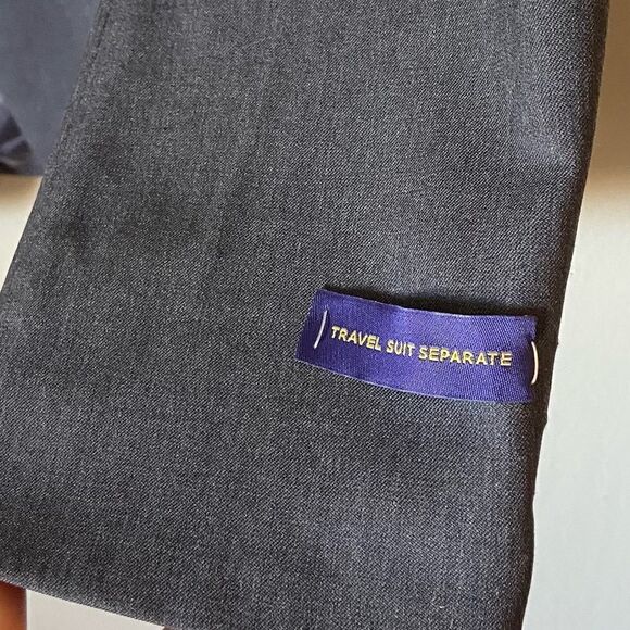 Stafford Classic Wool Gray Blazer Size 44L - Picture 6 of 9